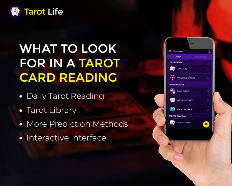 Features of Tarot Card Reading App