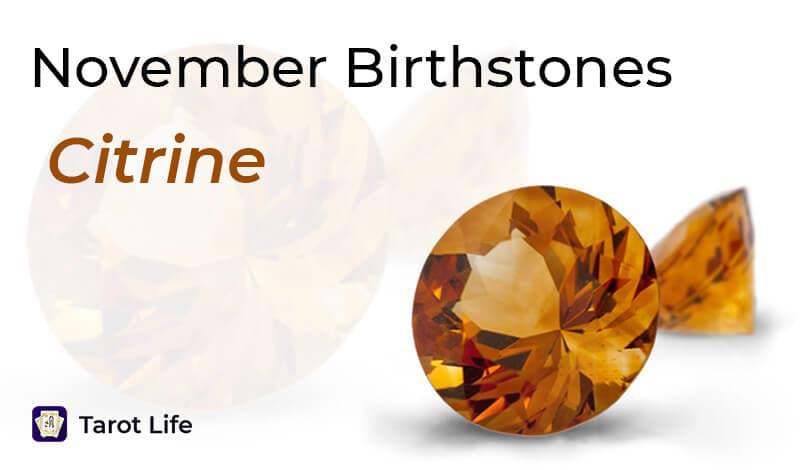 November Birthstones - Citrine