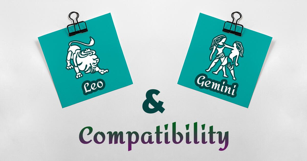 leo and gemini compatibility pros and cons